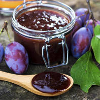 Photo de la confiture de prunes