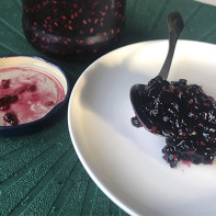 Φωτογραφία της μαρμελάδας elderberry 4