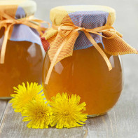 Picture of dandelion jam