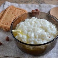 Rice porridge photo