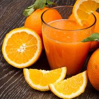 Orange juice photo