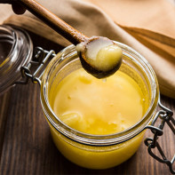 Photos of clarified butter