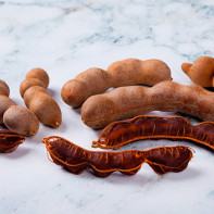 Photo of the tamarind fruit