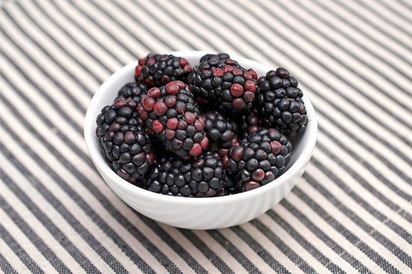 Blackberry in medicine