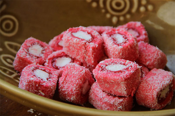 Strawberry Turkish rahat-lukum