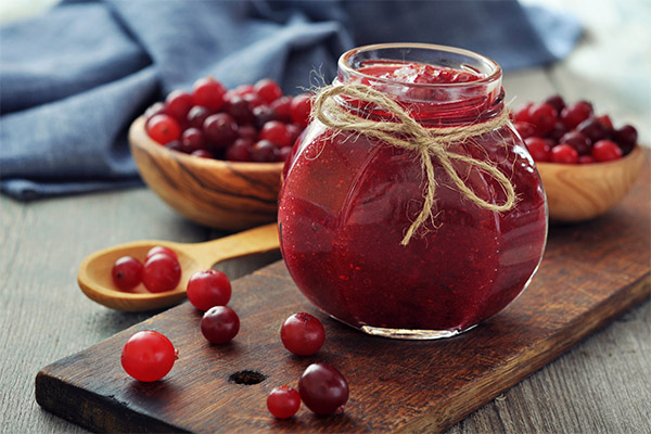 Confiture de canneberges classique