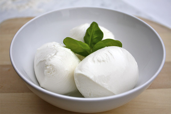 Mozzarella in medicine