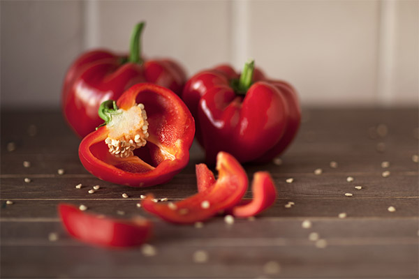 Bell pepper in medicine