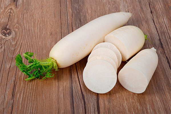 Daikon in medicine