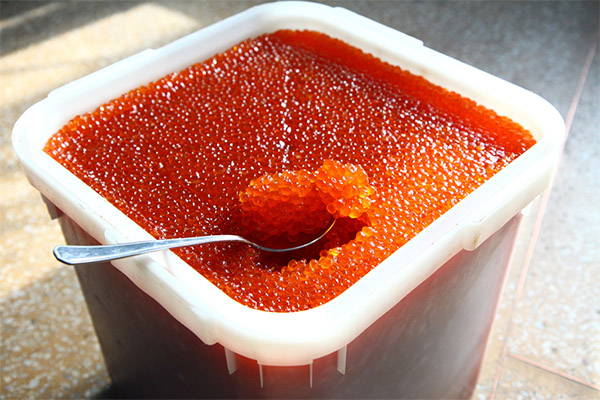 How to store red caviar