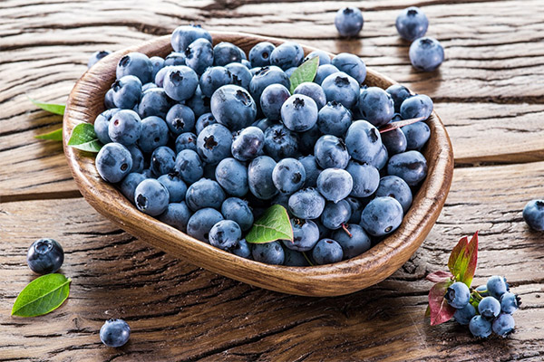 Useful properties of blueberries