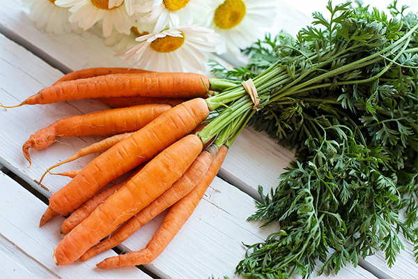 Tradicionālās medicīnas receptes, kuru pamatā ir burkāni