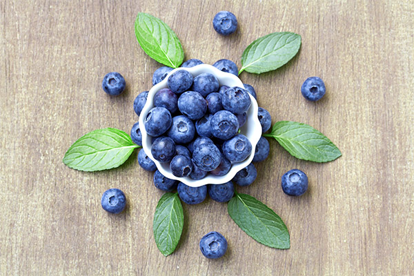 Blueberries in medicine