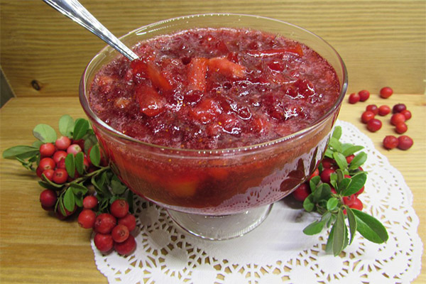 Confiture de lingonberry