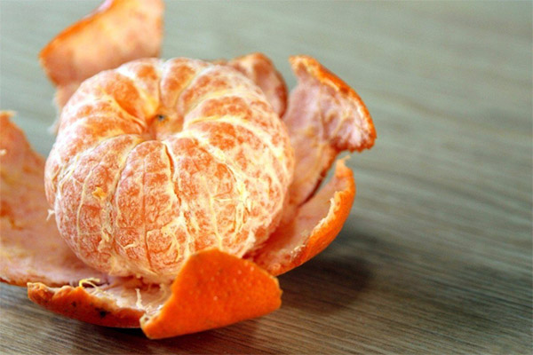 Coajă de mandarine