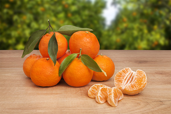 Tangerine în medicină