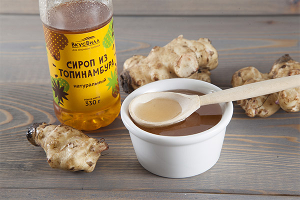 Jerusalem artichoke syrup