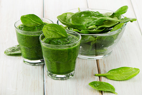 Spinach smoothies