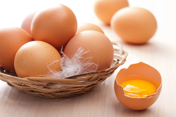 Raw eggs in medicine