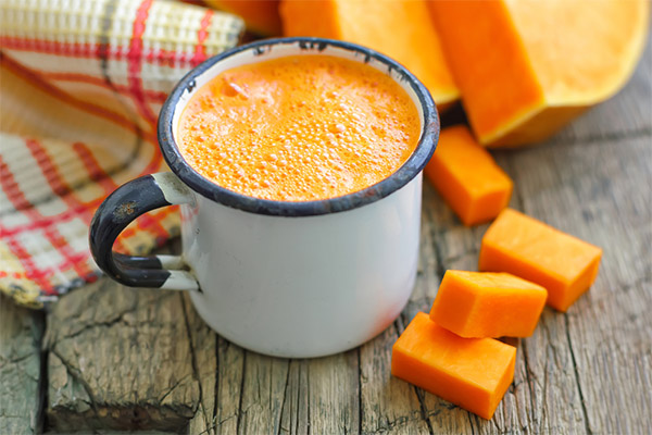 Pumpkin juice in medicine