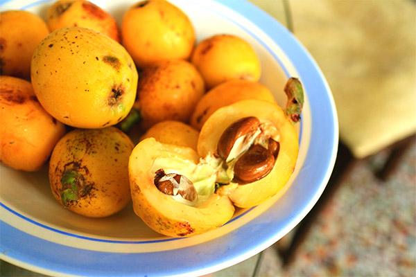 How to eat the medlar fruit