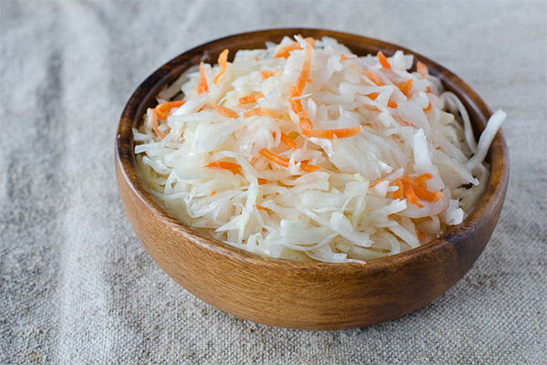 Sauerkraut in medicine