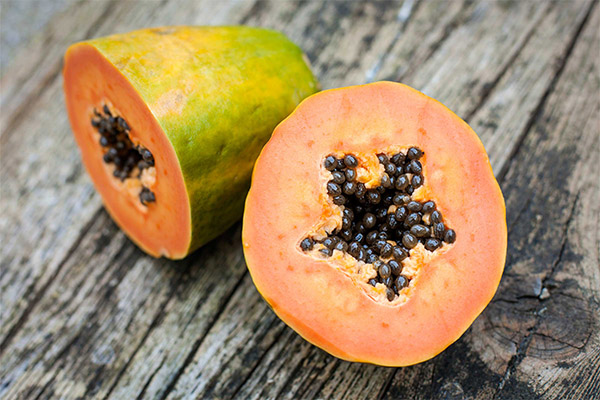 Papaya în produsele cosmetice