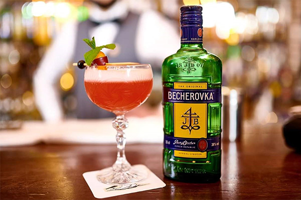 Koktailové recepty s Becherovkou