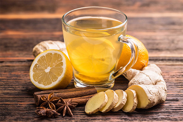 Recipes for making ginger tea