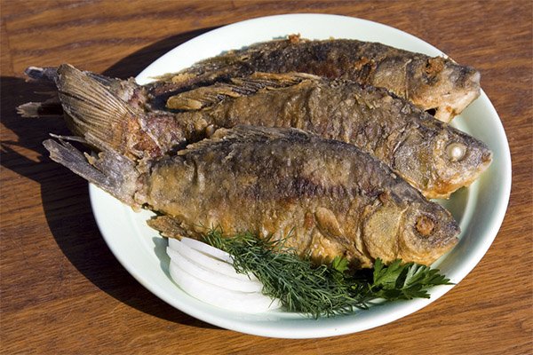 How to roast crucian carp