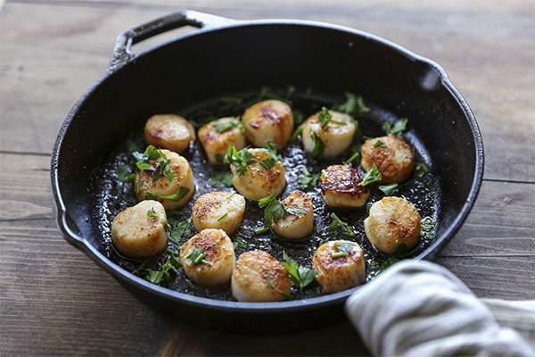 How to cook scallops