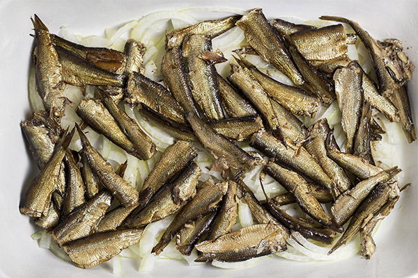 Sprats pe hering