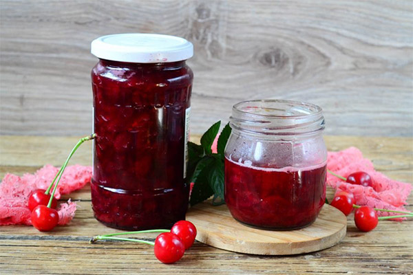 How to cook cherry jam