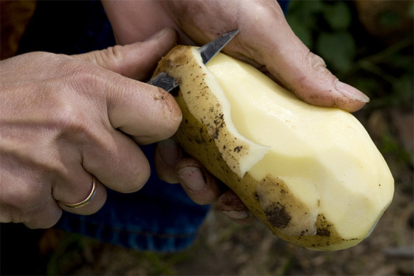 How to Peel Potatoes