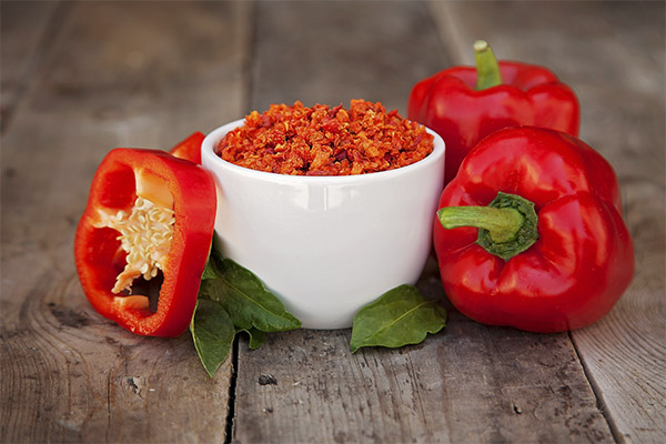 How to properly dry bell peppers