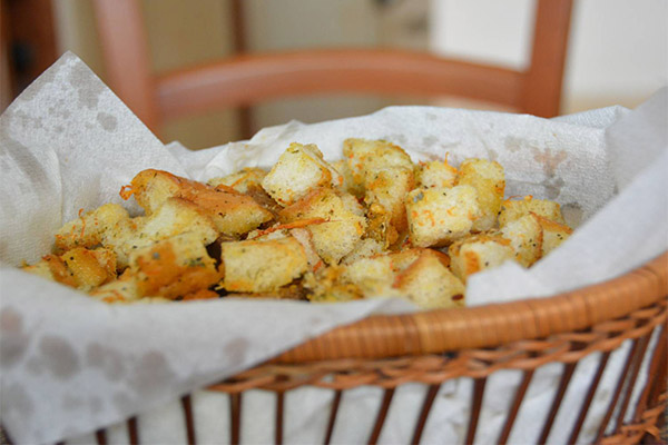 Cheese Croutons