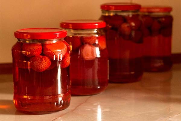 Compote de fraises