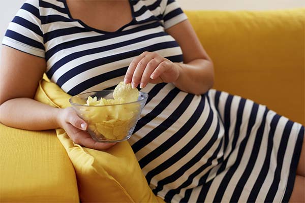 Les chips pendant la grossesse