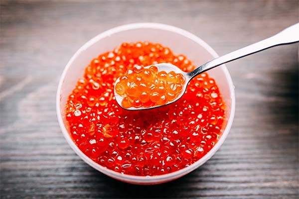 Cum să mănânci caviar roșu