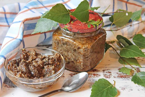 Mushroom caviar from Podberezovikov