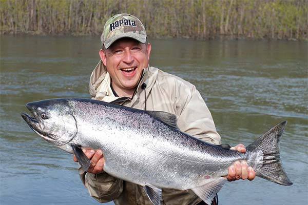 Cum se prinde somonul Chinook