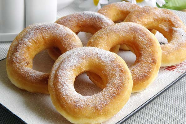 Doughnuts on kefir