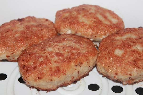 Recipe for saithe fish cutlets