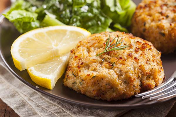 Fish cutlets with lemonella