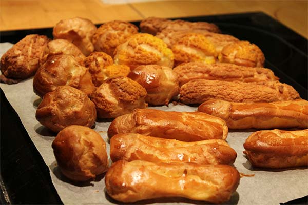 Eclairs și profiteroles