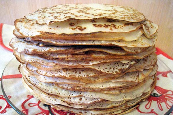 Palacinky s kyslým mliekom