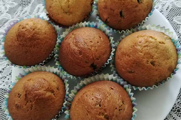 Ξινόγαλα muffins