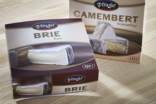 Syr Brie a Camembert