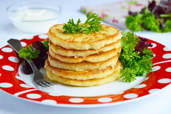 Mashed potato pancakes