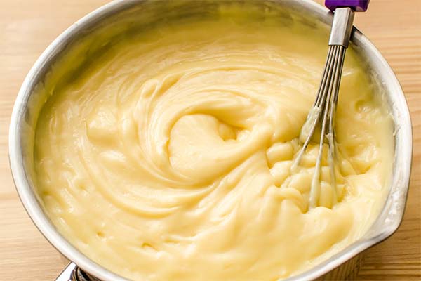 Custard for Profiteroles